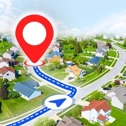 Icono de GPS Earth Maps Satellite View